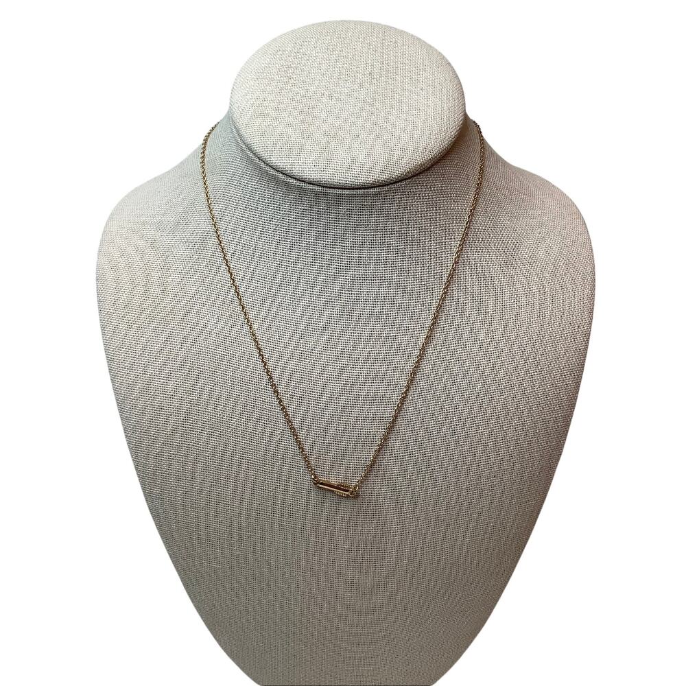 Bryan Anthonys 14k Gold Plated Soul Sisters Best Friend Arrow Necklace A7-28